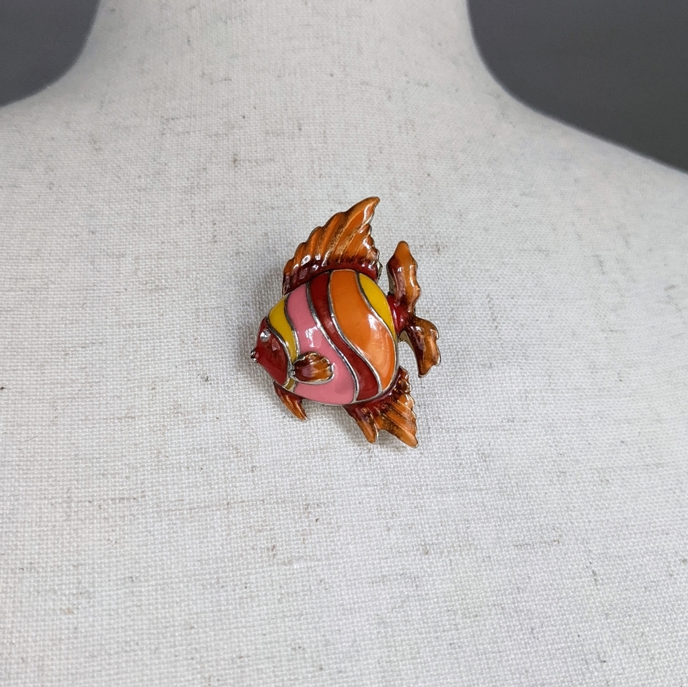 Vintage Fish Brooch